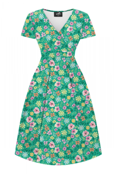 Swing Dress, LYRA Green Summer