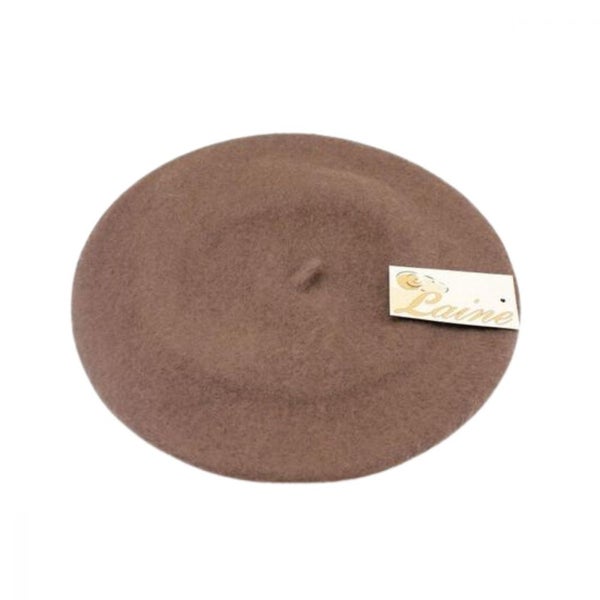 Beret, GRETA Light Brown