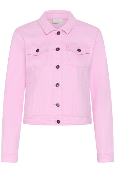 Denim Jacket, KAFFE Zelina Pink