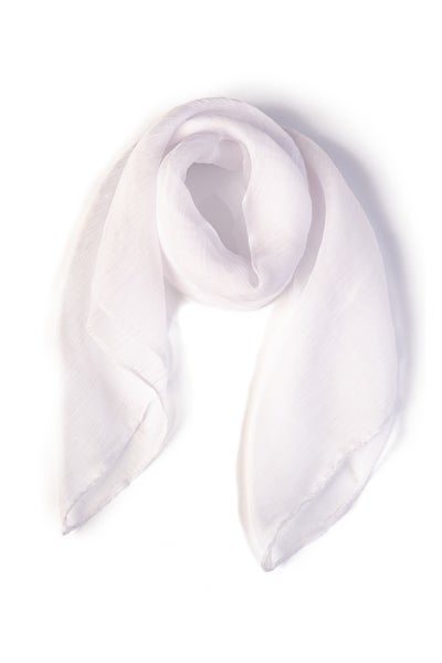 Scarf, BANNED White