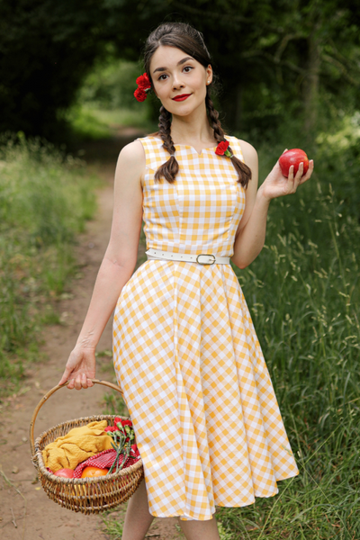 Swing Dress, GEMMA GINGHAM (808)