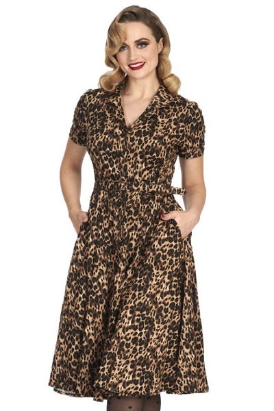 Swing Dress, CHEETAH (17002)