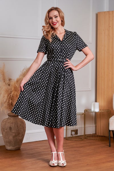 Swing Dress, BELLA Polkadot (17196)