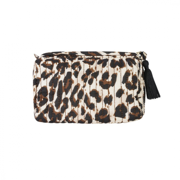 Cosmetic Bag, LEOPARD Small