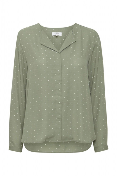 Blouse, ALICE Sage Polka
