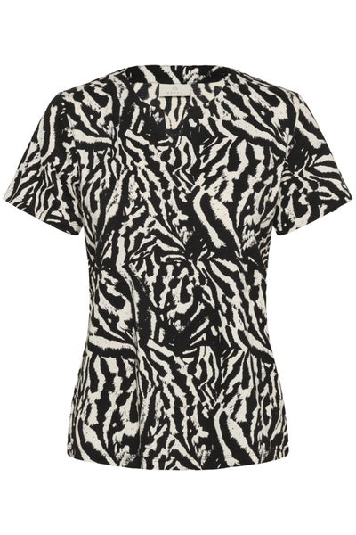 Top, KAFFE Bella Zebra