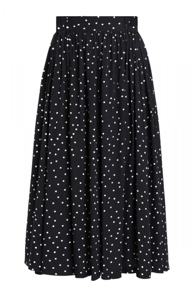 Skirt, ESTELLE Polkadot Black