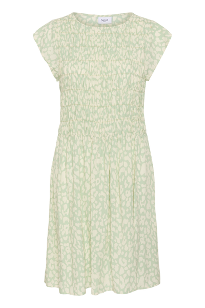 Copy of Dress, SAINT TROPEZ Gisla Mint Leopard