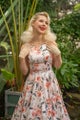 Swing Dress, AURORA FLORAL (809)