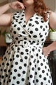 Swing Dress, CLARISSA POLKADOT (902)