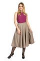 Swing Skirt, PINK CHECK PLEASE (25616)