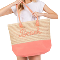 Summer Bag, BEACH Coral