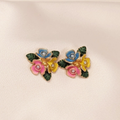 Earrings, FLORAL