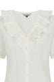 Blouse, FRILLY White (14227)