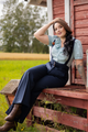 Trousers, HER FAVOURITES Navy (31111)