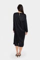 Satin Dress, ZHAFIA Black