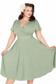 Swing Dress, LYRA Sage