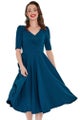 Swing Dress, EDITH Teal (10188)