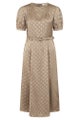 Dress, IRIS Polka 30s Light Olive (17080)