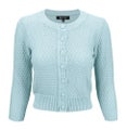 MAK Cardigan, Pat 50s Light Blue