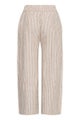 Linen Pants, FALAKKA Crop Woodsmoke Stripe