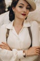 Blouse, SEAMSTRESS OF BLOOMSBURY Poppy Ivory