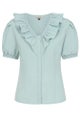 Blouse, FRILLY Light Blue (14227)
