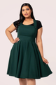 Pinafore Dress, PATTI Green (40497)