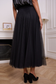 Tulle Skirt, SLIM Black