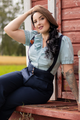 Blouse, FRILLY Light Blue (14227)
