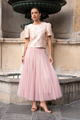 Tulle Skirt, SLIM Light Pink