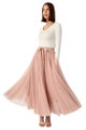 Tulle Skirt, PARIS Rose Beige