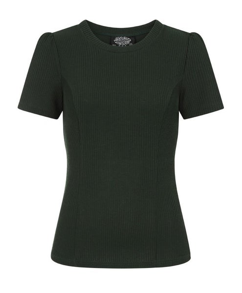 Top, SUSAN Knitted Green (253)