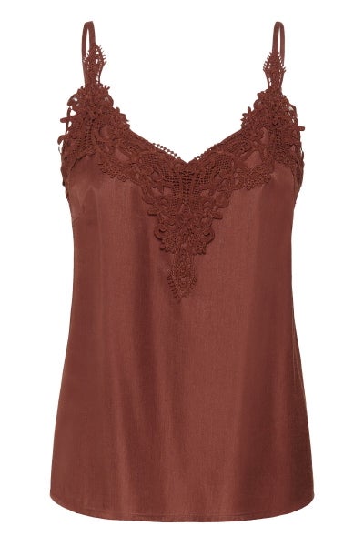 Lace Top, ANNA Brandy