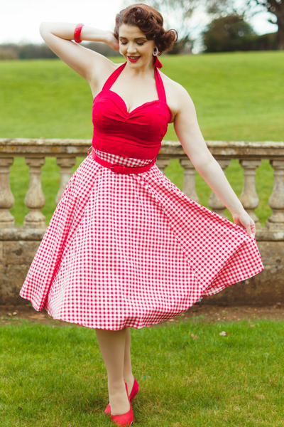 Swing Skirt, ROSIE GINGHAM (878)