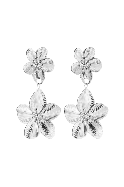 Earrings, DOUBLE FLOWER S