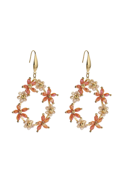 Earrings, SUSAN Orange