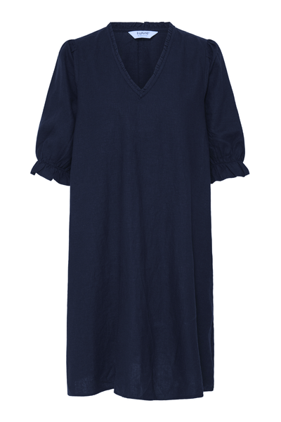 Linen Dress, FALAKKA Wide Navy