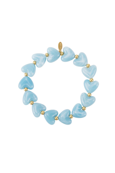 Bracelet, HEART Blue