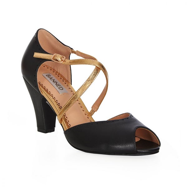 Shoes, SASSY Dance Black (71198)