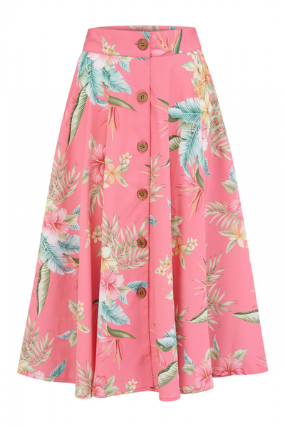 Swing Skirt, BEVERLY Honolulu Pink