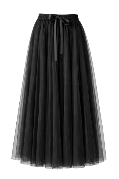 Tulle Skirt, PARIS Black