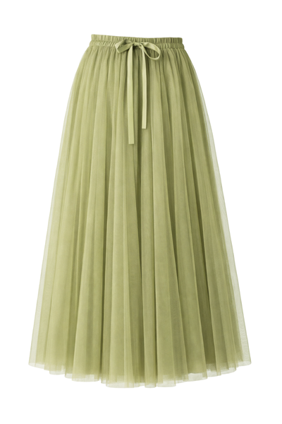 Tulle Skirt, PARIS Pistachio