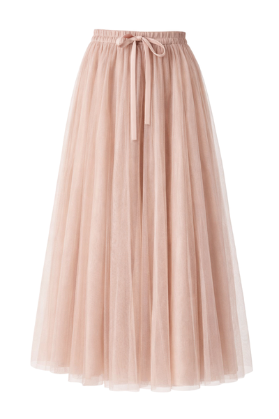 Tulle Skirt, PARIS Rose Beige