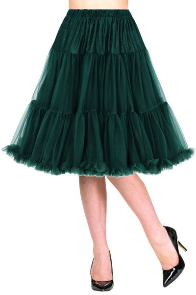 Petticoat, STARLIGHT Bottle Green