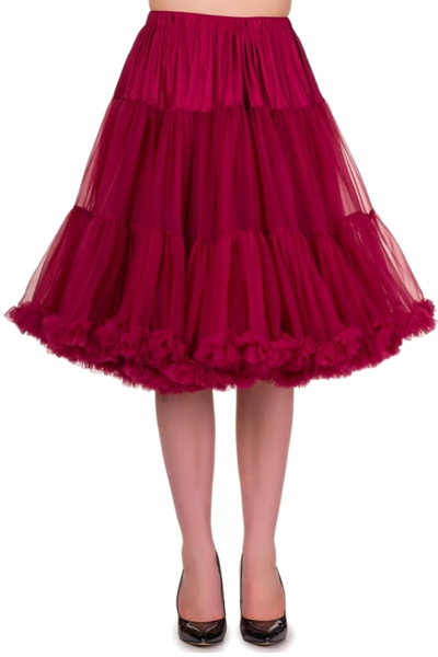 Petticoat, STARLIGHT Bordeaux
