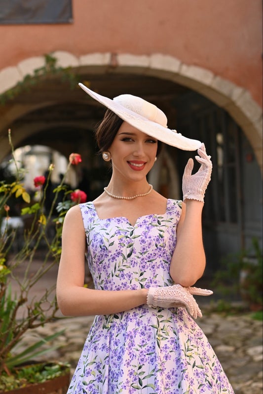 Swing Dress, LILAC MEADOW (881)