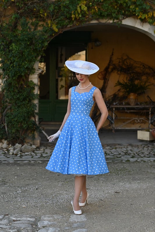 Swing Dress, MARLENE POLKADOT (900)