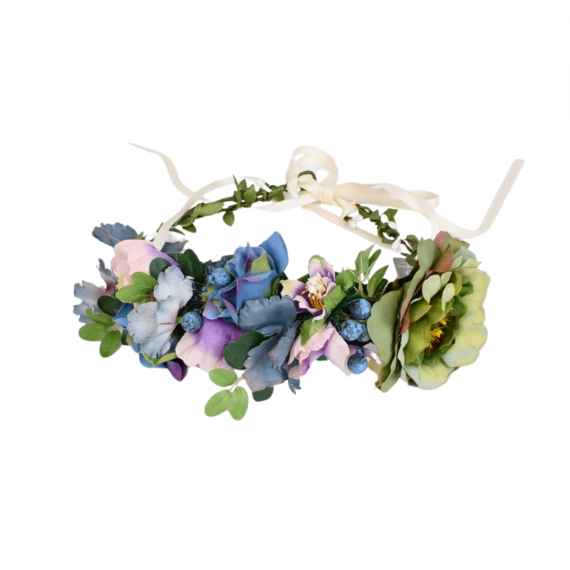 Flower Crown, MAGICAL FOREST Blue