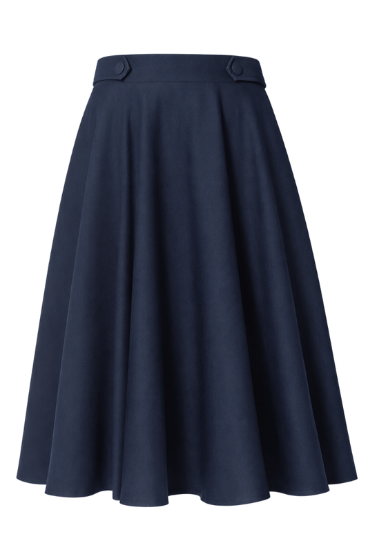Swing Skirt, DI DI Navy